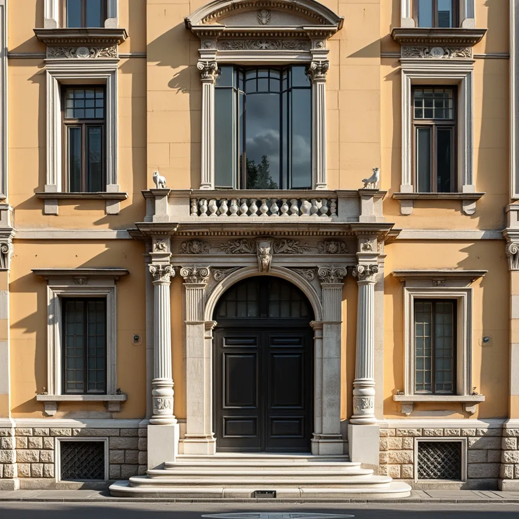 Esterno dell'edificio storico sede dello Studio Notarile Alfa